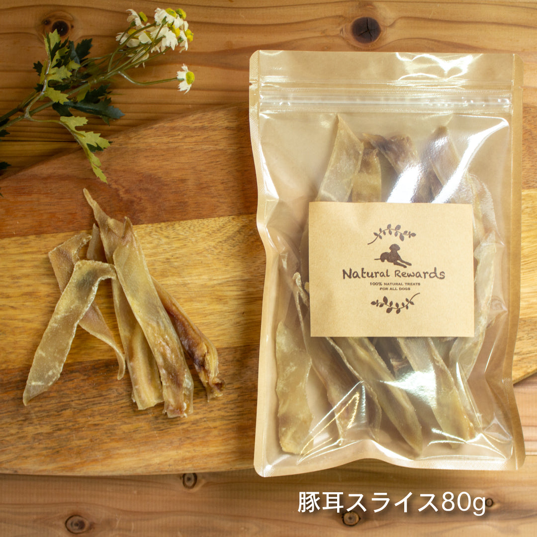 豚耳スライス Natural Rewards 無添加・国産 犬・猫おやつ