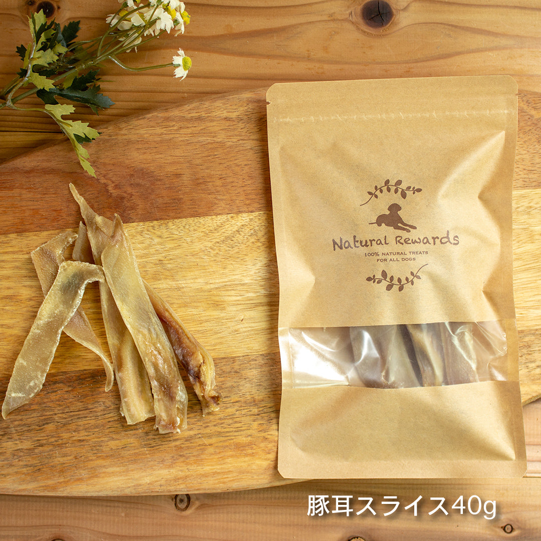 豚耳スライス Natural Rewards 無添加・国産 犬・猫おやつ