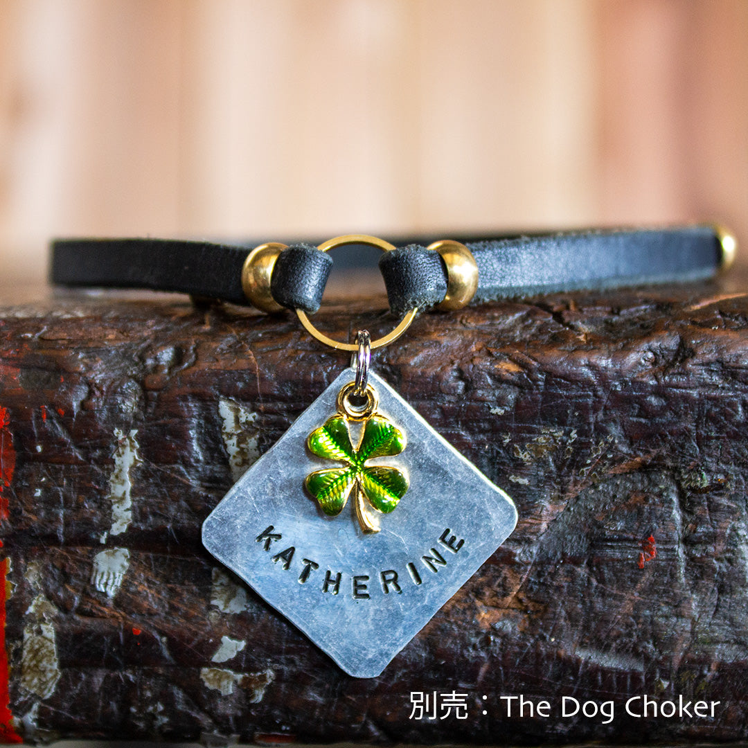 よつばの四角い迷子札 Regalito Kobe Clover Square Tag