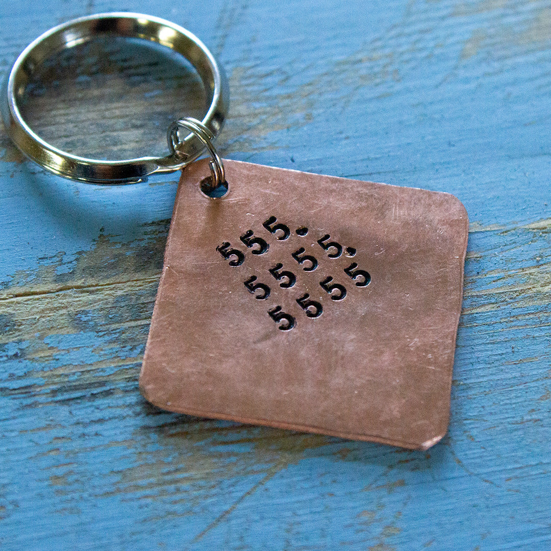 よつばの四角い迷子札 Regalito Kobe Clover Square Tag