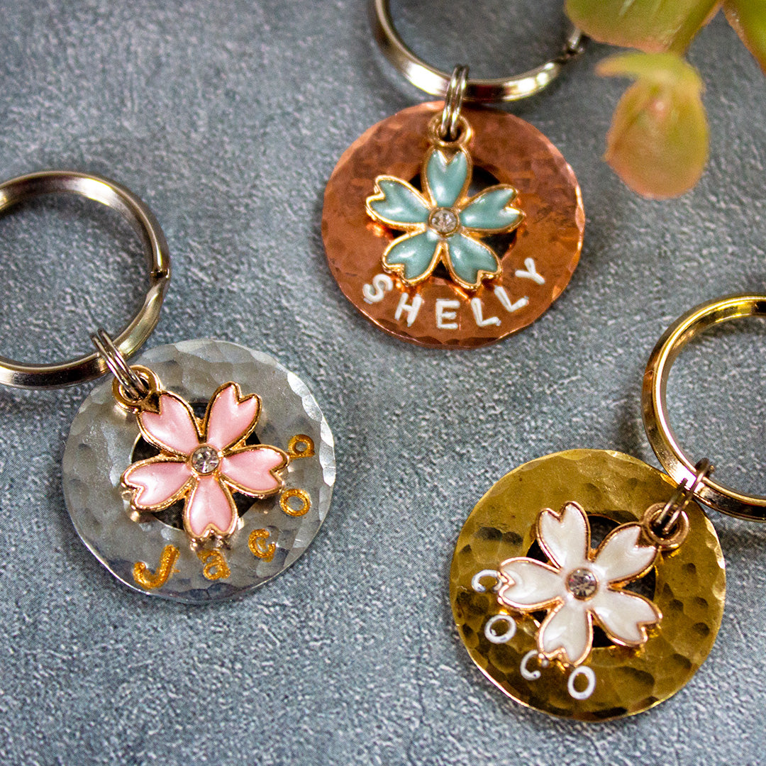 桜の迷子札 Regalito Kobe Sakura Tag