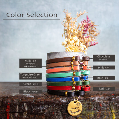 迷子札の為のチョーカー The Dog Choker